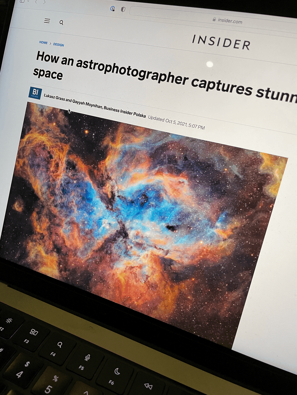 Insider.com: An astrophotographer explains how he captures stunning photos of our solar system