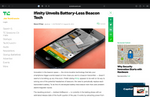 TechCrunch: Ifinity Unveils Battery-Less Beacon Tech